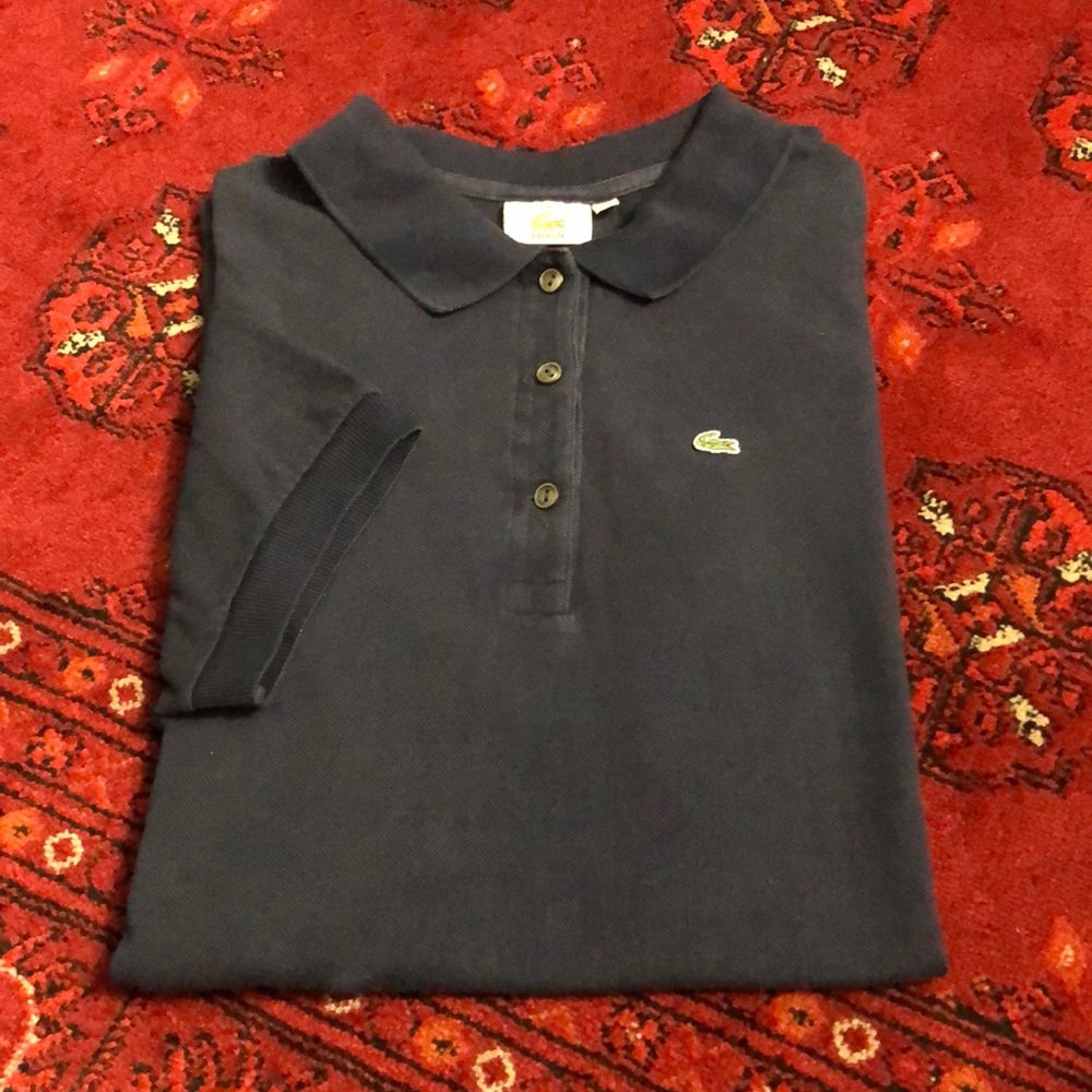 LACOSTE POLO SIZE 46 / 14 Made in FRANCE 🇫🇷 - Picture 6 of 9